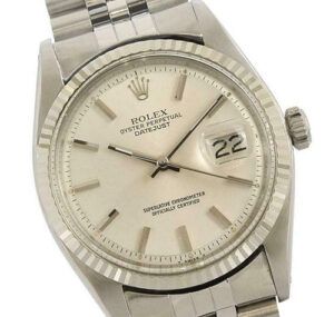 1920's Rolex Oyster Perpetual Datejust 1601 Automatic Antique Watch for Men
