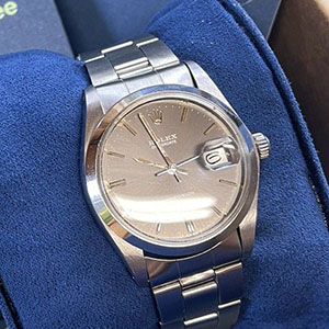 Vintage Rolex Oysterdate Precision Men's Grey Watch