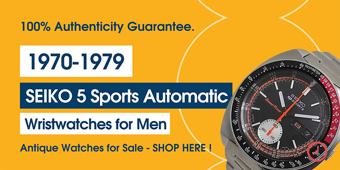 1970s Seiko 5 Sports Automatic Watches for Men