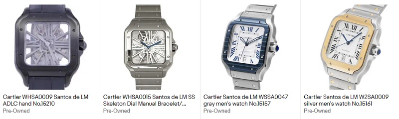 Image of CARTIER Santos de Cartier Watch