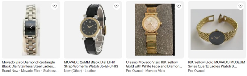 Real Movado Watches for Ladies