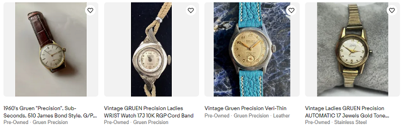 Gruen Precision 17 Jewel Watch