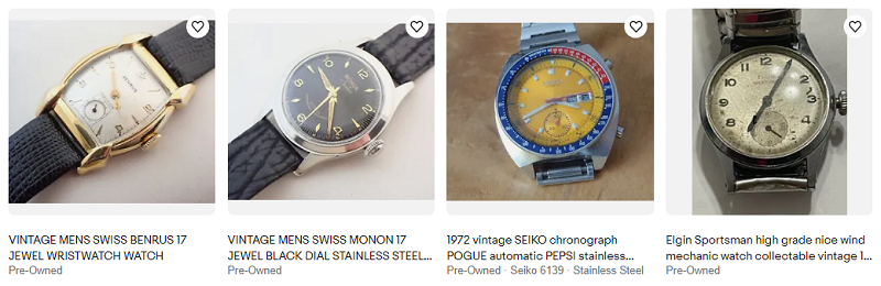 Vintage 17 Jewel Watch for Sale