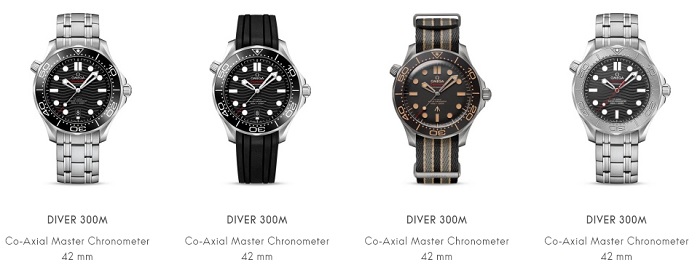 Omega Seamaster Diver 300M Watches for Men