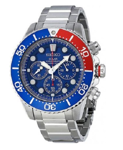Seiko SSC019 Solar Diver - Digital Watches for Men
