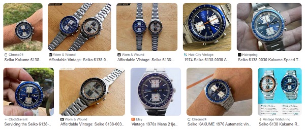 Seiko 6138-0030 Kakume - Vintage 1970s Seiko Watches