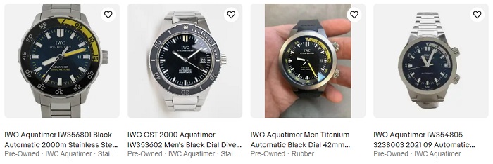 Vintage IWC Watches for Sale - IWC Aquatimer Collection