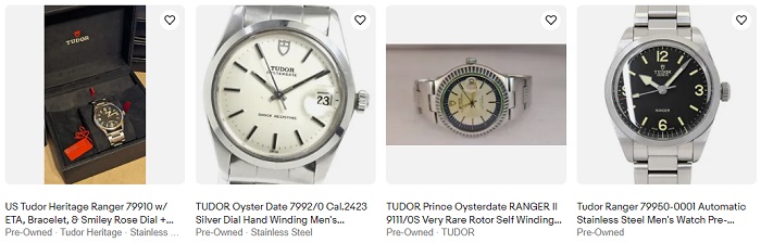 Vintage Rolex Tudor Watches - Tudor Ranger 7992